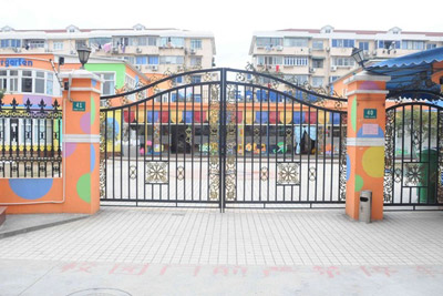 上饶幼儿园大门监控