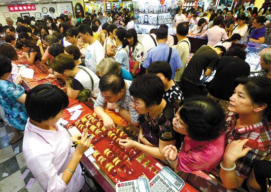 广东黄金多少钱