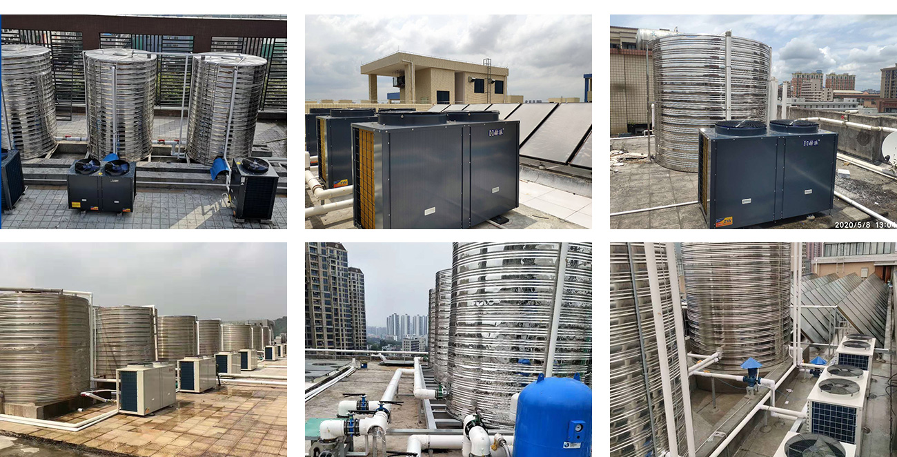 广州空气能热水器热水工程