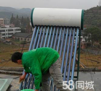 太阳热水器开上水阀才能有热水_太阳热水器多少才有热水_惠州太阳能热水器安装