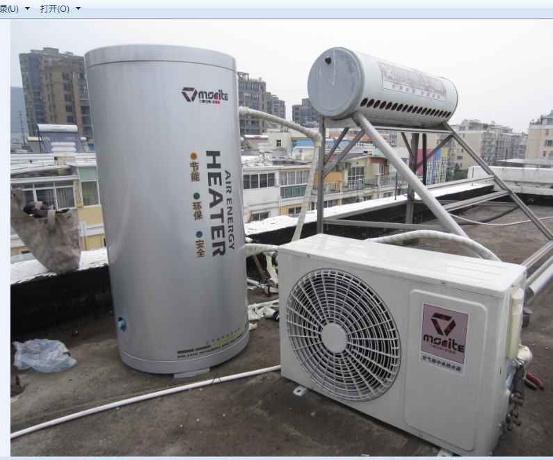 美的空气能热水器产品图片_空气能热水设备_绍兴商用空气能热水器