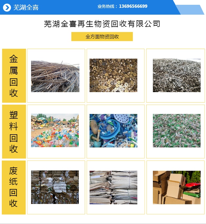 芜湖塑料回收公司