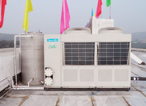 商用空气能热水设备_长春商用空气能热水器安装_空气能中央热水