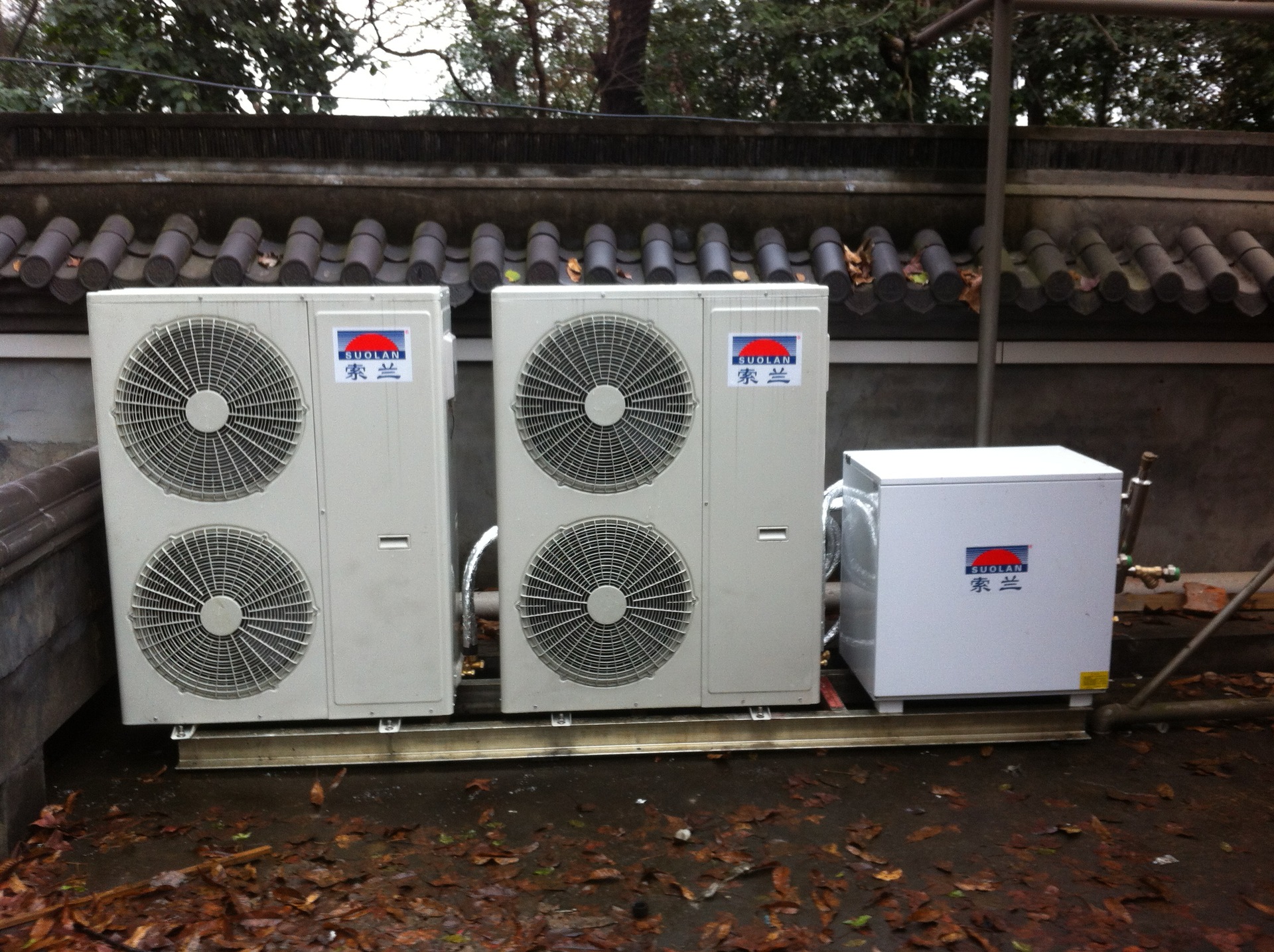 长春商用空气能热水器安装_商用空气能热水设备_空气能中央热水