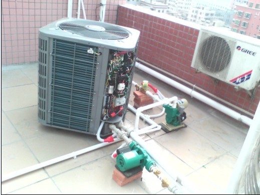 商用空气能热水器安装_北京商用空气能热水器安装_空气能热水工程安装