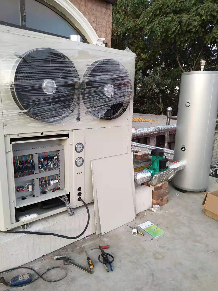 空气能热水设备_东莞家用空气能热水器热水工程_美的空气能热水器产品图片
