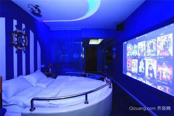 佛山装修公司主题情侣酒店设计案例
