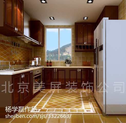 太阳能热水器安装图