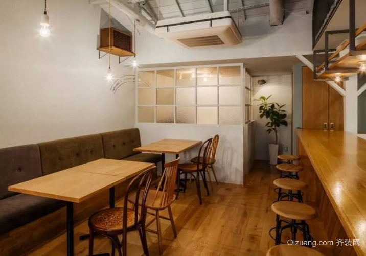 创意个性餐饮店装修装饰效果图