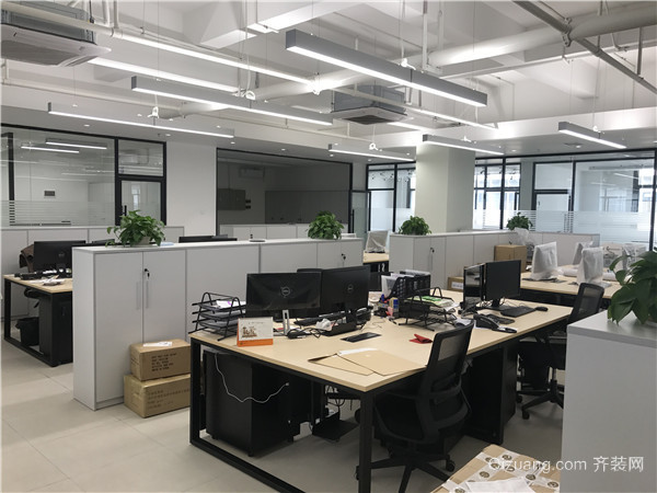 绍兴办公室装修设计效果图3