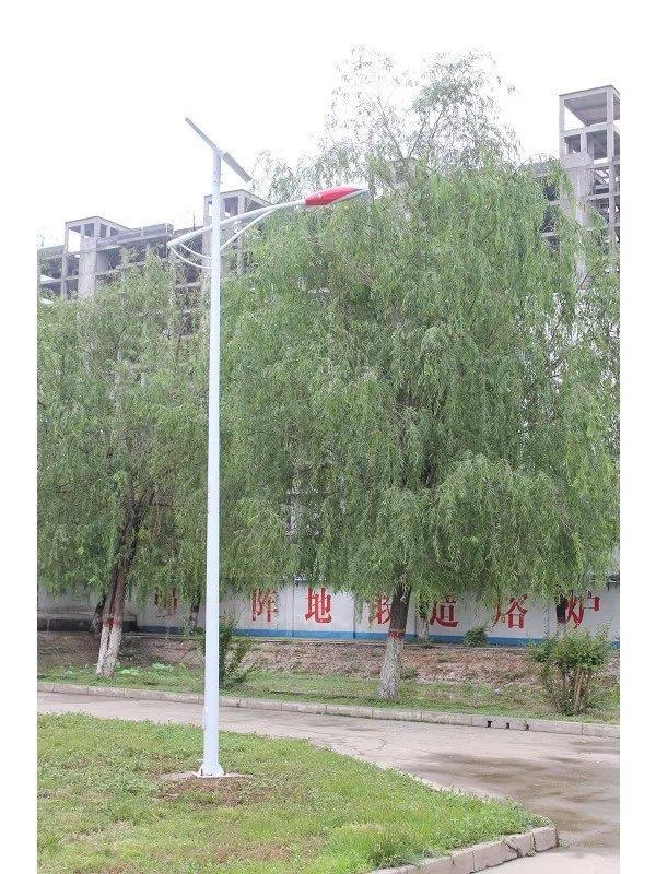 海口市6米太阳能路灯价钱光伏路灯安装工程案例