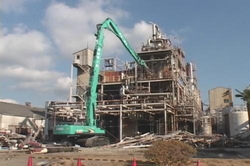 长沙废旧工厂厂房拆除施工队,厂房拆除