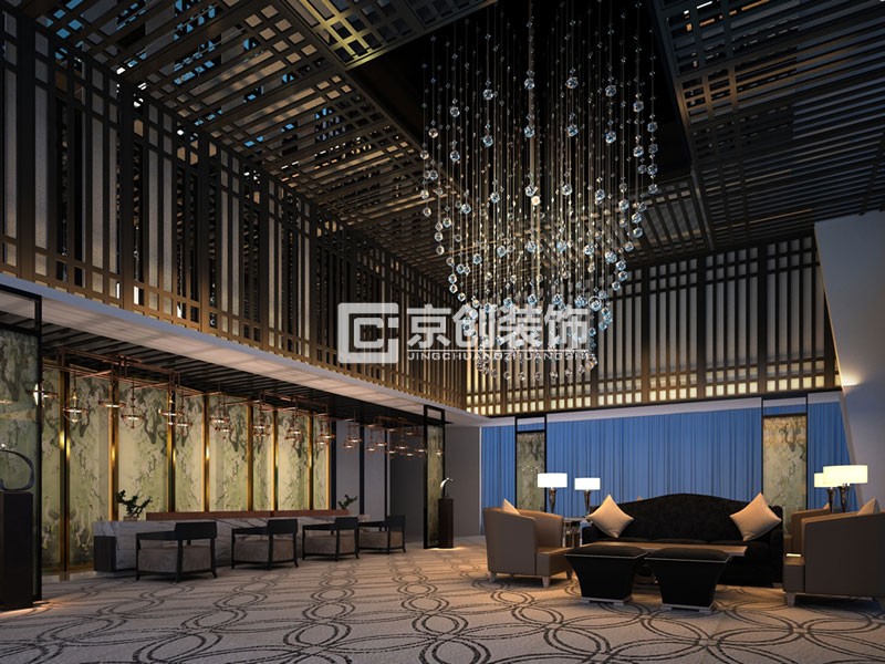 中原区精品酒店装修公司专业设计团队1天出效果图