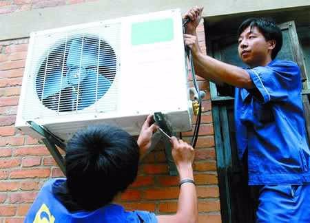 武汉市洪山礼堂广场空调加氟电话上门服务