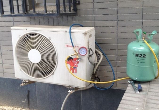 重庆三洋空调加氟_比亚迪f3空调加什么氟_空调几年加一次氟